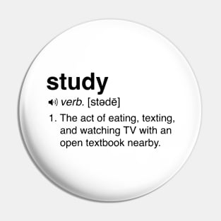 Study Text Pin