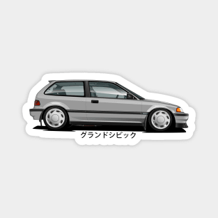 4th GEN CIVIC HATCHBACK EF EE JDM Magnet