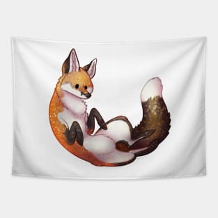 Cozy Red Fox Tapestry