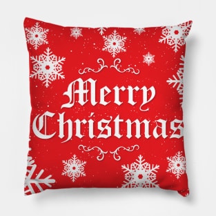 Merry Christmas -Team Red Pillow