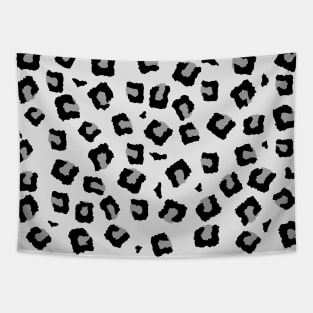 Snow Leopard Seamless Pattern Tapestry