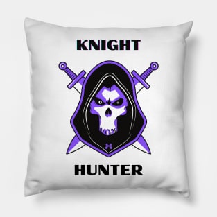 Knight hunter Pillow