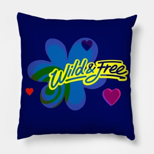 Wild And Free Pillow