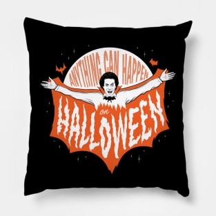 Anything Can Happen on Halloween Pillow