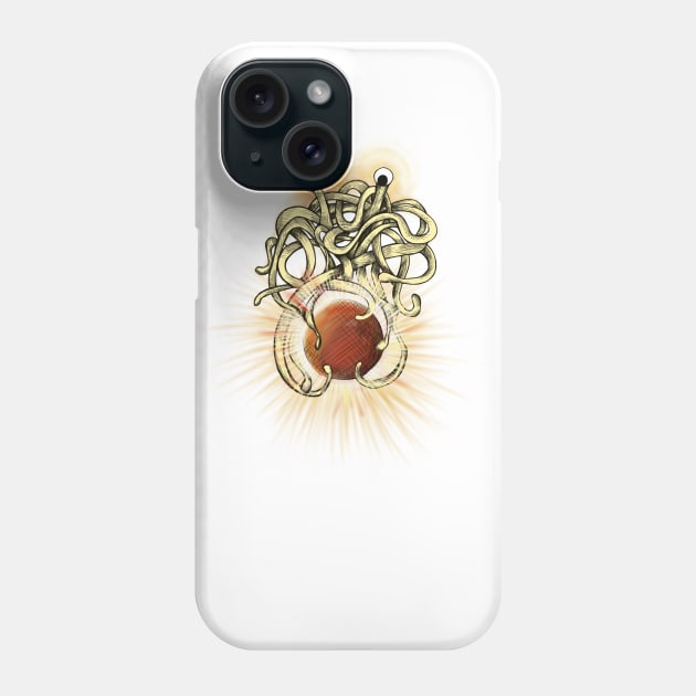 Sacred Meatball Phone Case by KTMSart