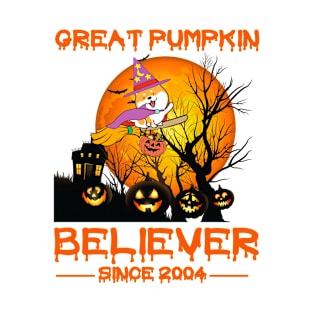 great pumpkin believer since 2004 AKITA inu T-Shirt