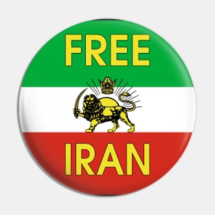 Free Iran Pin