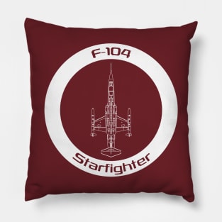 Lockheed F-104 Starfighter Pillow