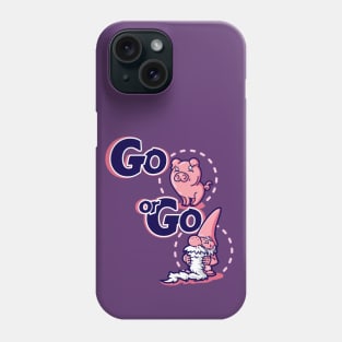 go PIG or go GNOME Phone Case