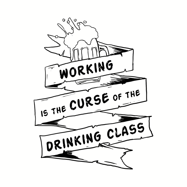 Working is the curse by Hellustrations