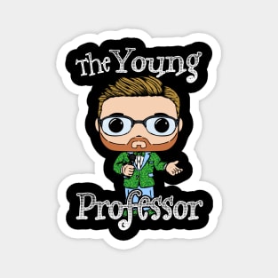 Young Professor Turtle Green Magnet