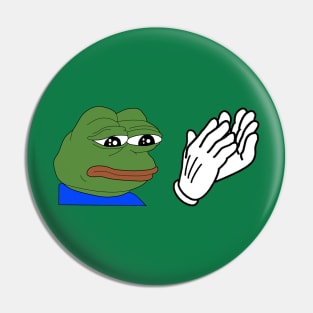 FeelsBadMan Clap Pin