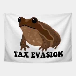 Smooth Sided Toad Tax Evasion Tapestry