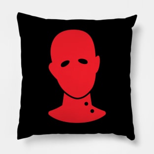 Bloodless (large logo) Pillow