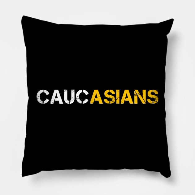 Caucasians Pillow by Brono