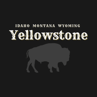 Yellowstone State Design T-Shirt