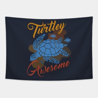 Turtley Awesome | Coral Reef Tapestry