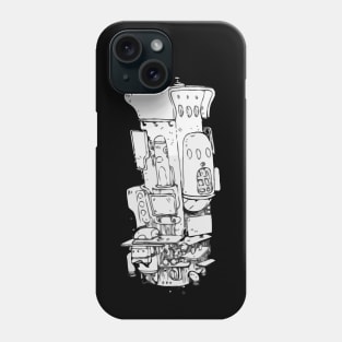 Robot Doodle Monster 9 Phone Case