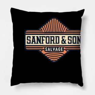 Sanford & Son Salvage Sign Pillow