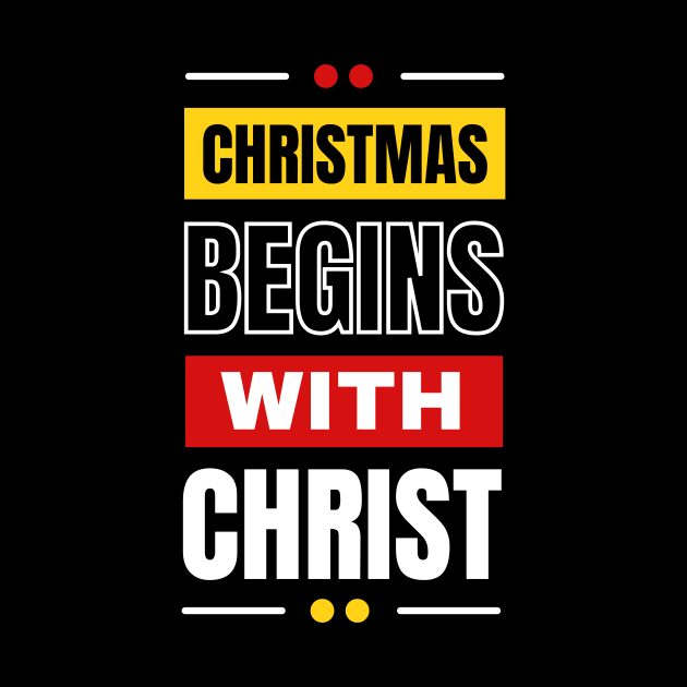 Christmas Begins With Christ by All Things Gospel