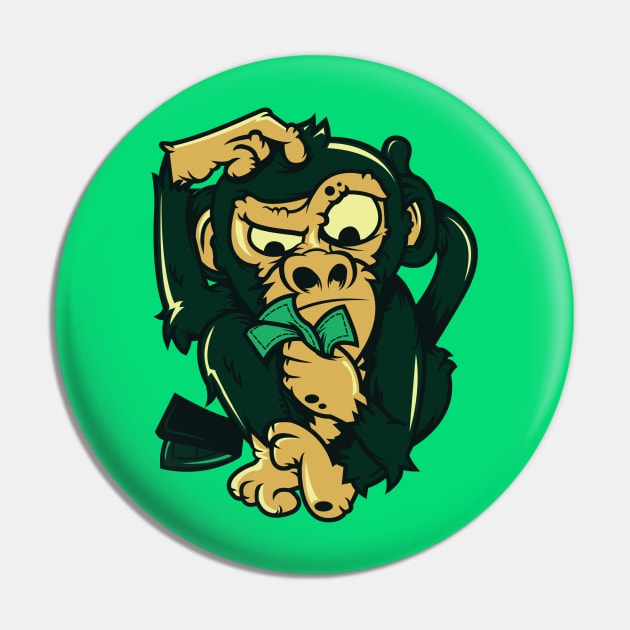 Monkey Business Pin by john_emil