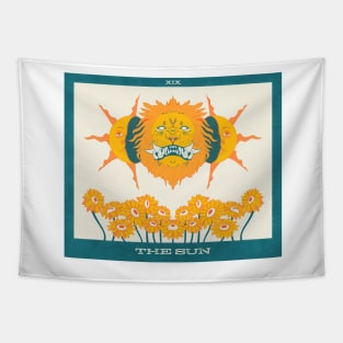 The Sun Tarot Card Tapestry