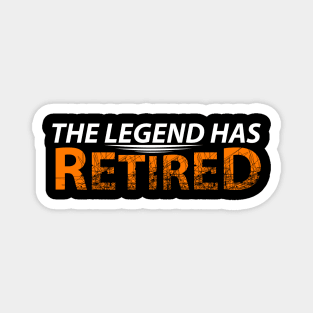 The legend has retired Magnet