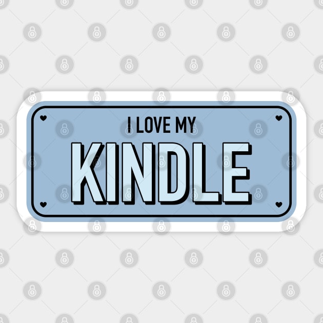 Kindle Sticker, Bookish, Book Lover Gift, Reading Journal Stickers