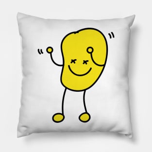 Dancing Cute Weird Potato Pillow