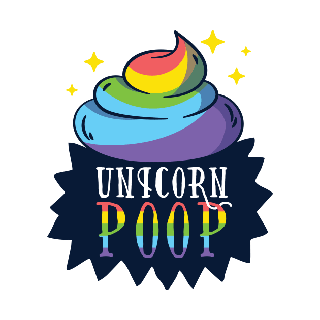 Unicorn Poop Design by LR_Collections