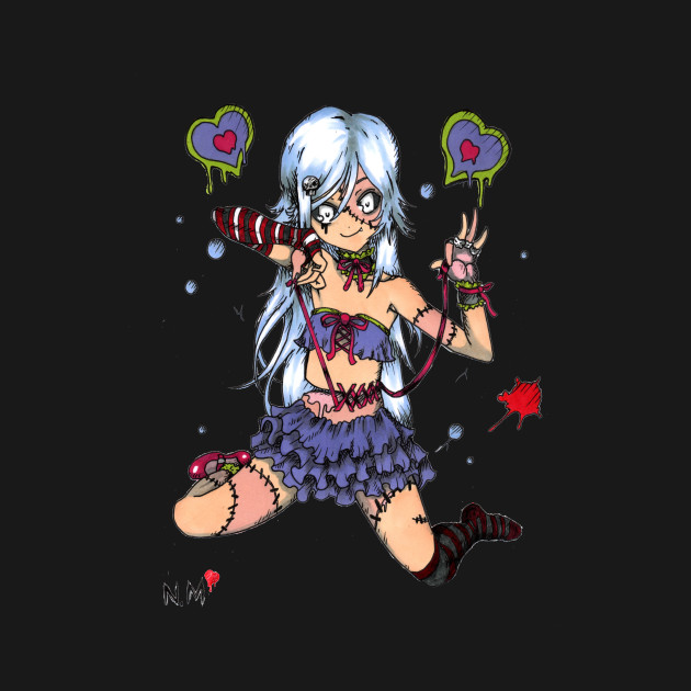 Discover Girly Gore - Anime - T-Shirt