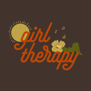 Girl Therapy Flower Girl T-Shirt