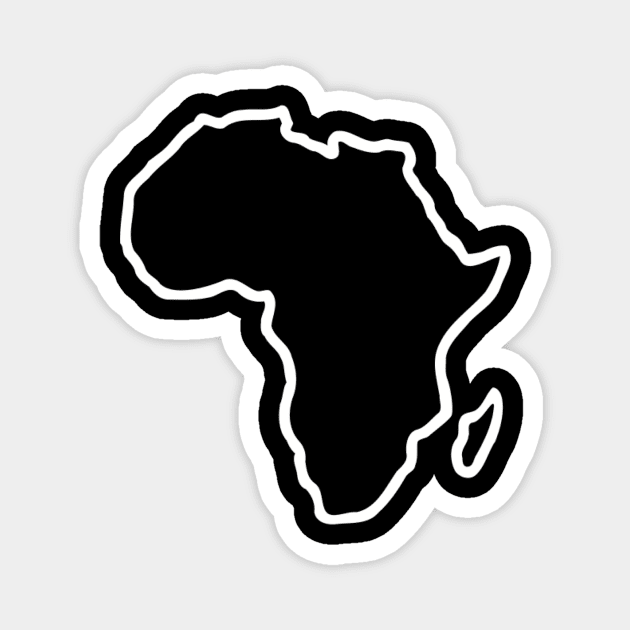 Africa Magnet by Designzz