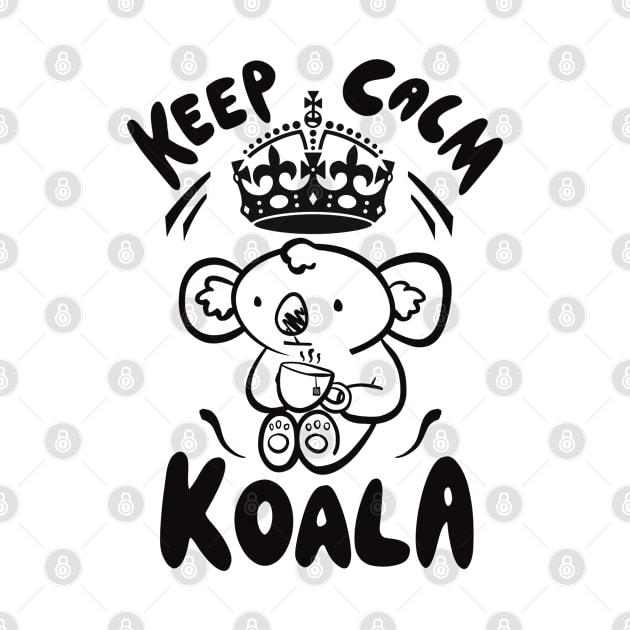 Even The Koala Must Keep Calm, Carry On by SubtleSplit