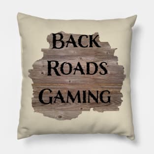 Wooden Logo Pillow