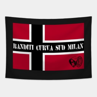 banditi curva sud milano Tapestry