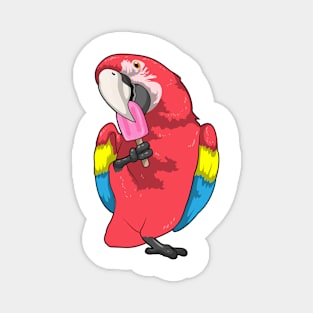 Parrot Popsicle Magnet