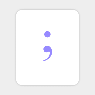 Semicolon Magnet