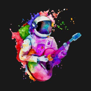 Astronaut Guitarist T-Shirt