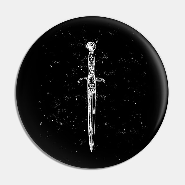 Cosmic dagger Pin by fainek