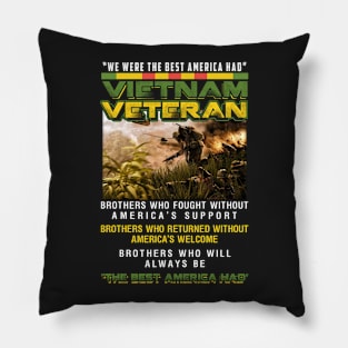 Viet Nam Veteran Pillow