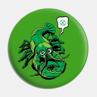 Bill (The Cybernetic Lobster) Pin