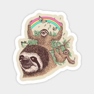 The Sloth Life Magnet