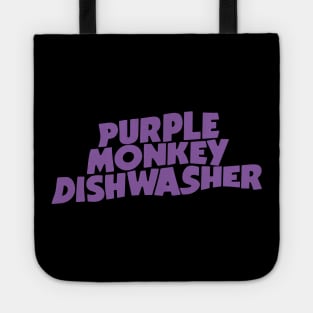 Purple Monkey Dishwasher Tote