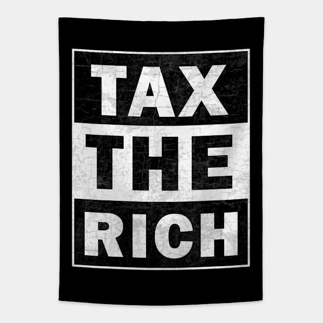 Tax the Rich Tapestry by valentinahramov