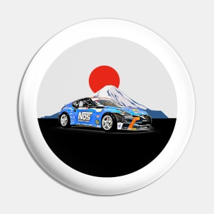 370Z Drift Japan Print Pin