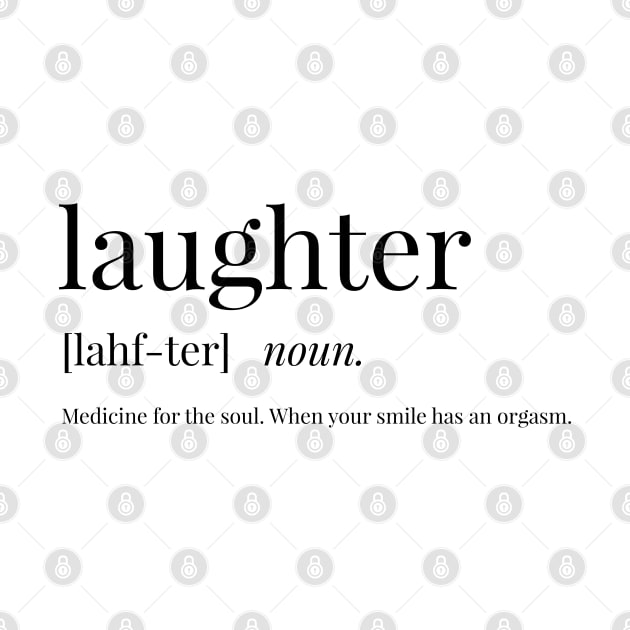 Laughter Definition by definingprints