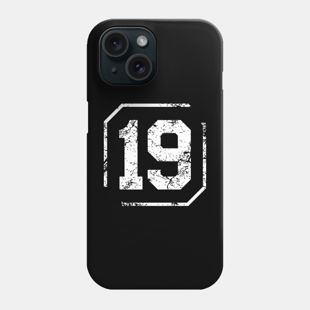 Sport 19 Jersey team | T Shirt Baseball Hockey Basketball soccer footbal Phone Case by Aloenalone