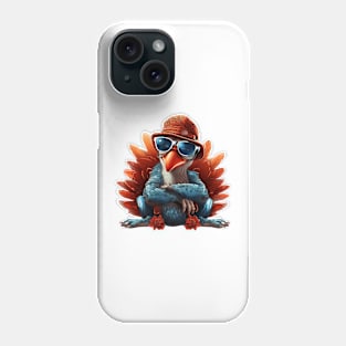 Cartoon Thanksgiving Turkey #20 Phone Case