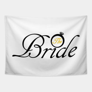 The Bride Wedding Accessories Tapestry